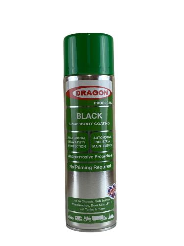 Dragon Products Black Gas Tank & Underbody Coating Spray 500ml