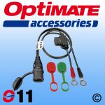 OptiMate SAE Weatherproof Eyelet Lead - M8