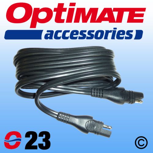 OptiMate SAE Extension Lead 4.6m Arctic