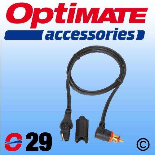 OptiMate SAE to 90° DIN Plug Lead - 1m