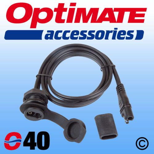 OptiMate M18 SAE Panel Mount Socket - 1m